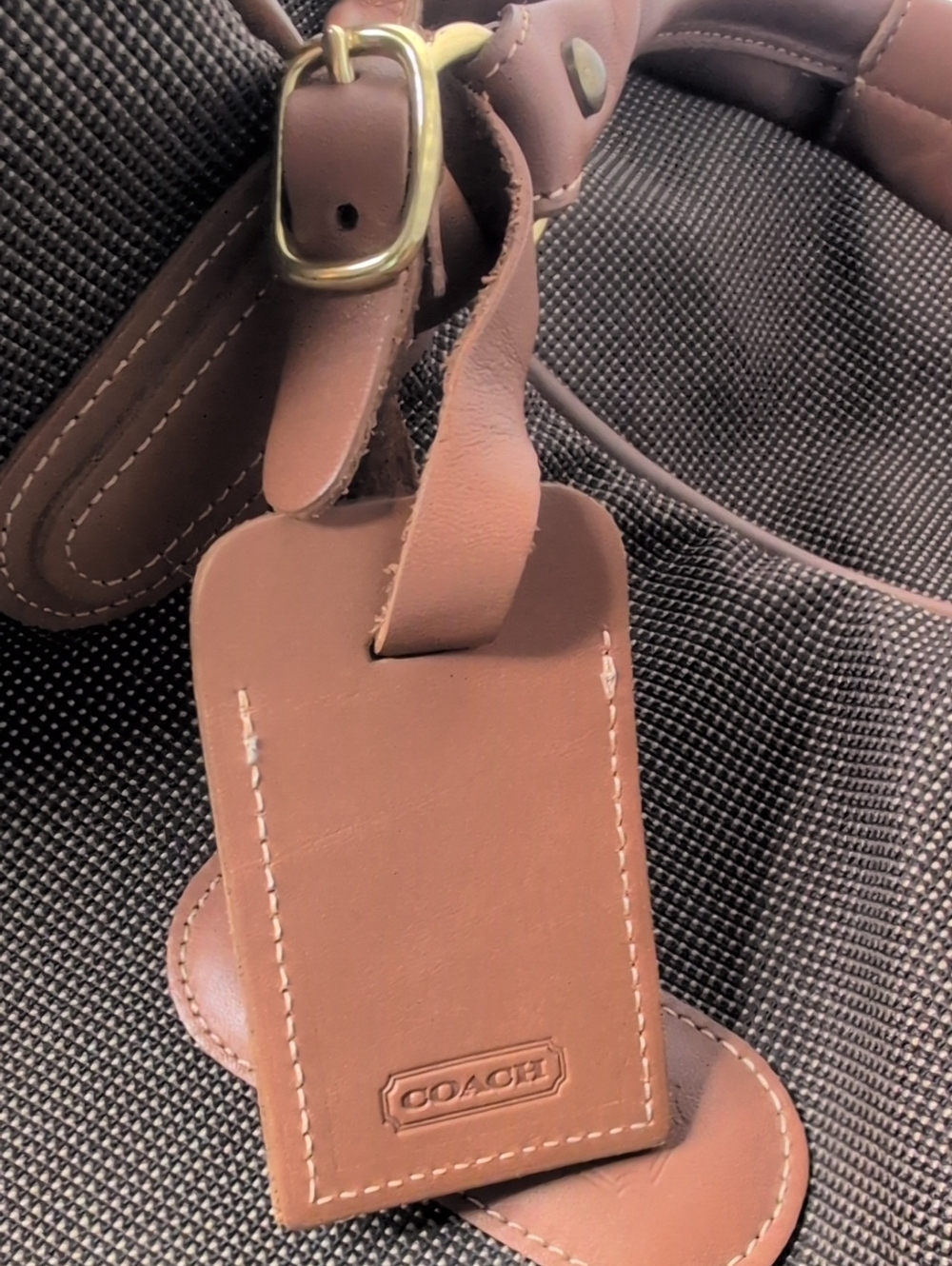 Coach Vintage Travelweave Large Duffle Bag - Picture 13 of 16